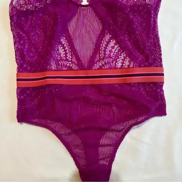 Victoria Secret Purple Bodysuit - Picture 4 of 5